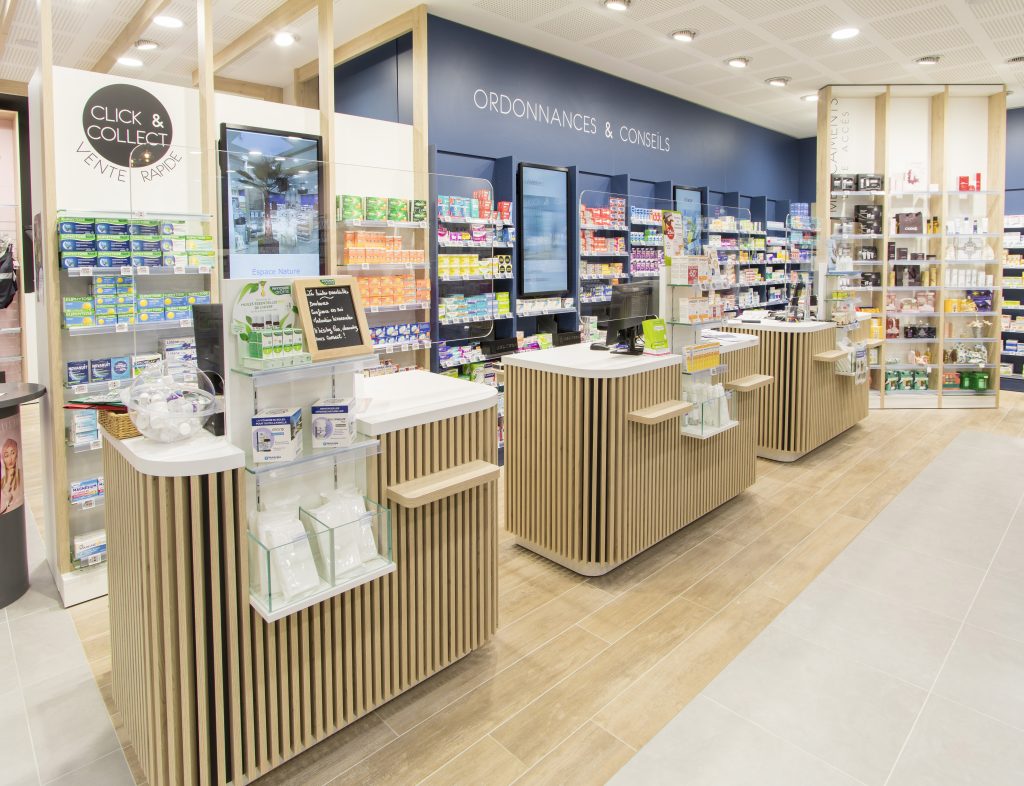 Mobilier de pharmacie à Marseille
Cap Agencement