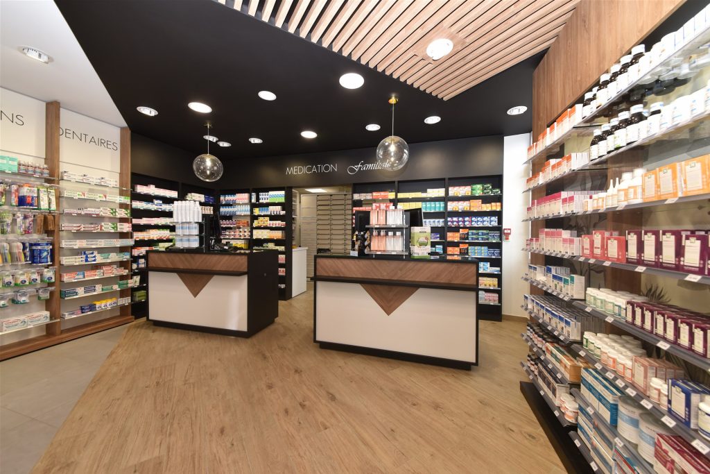 Aménagement de pharmacie
Cap Agencement