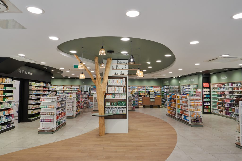 Rénovation de pharmacie Cap Agencement